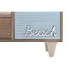 Шкатулка DKD Home Decor Коричневый бирюзовый Деревянный 34 x 13 x 16 cm