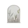 Sieninis veidrodis DKD Home Decor Rusvai gelsva Vaza Cottage 35 x 10 x 50 cm