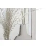 Sieninis veidrodis DKD Home Decor Rusvai gelsva Vaza Cottage 35 x 10 x 50 cm