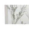 Sieninis veidrodis DKD Home Decor Rusvai gelsva Vaza Cottage 35 x 10 x 50 cm