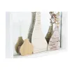 Sieninis veidrodis DKD Home Decor Balta Natūralus Cottage 30 x 4 x 40 cm (2 vnt.) (2 Dalys)
