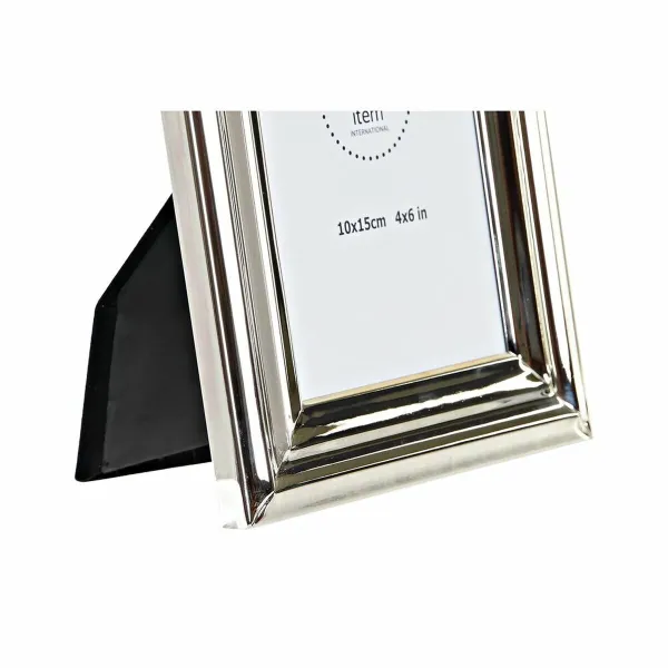 Kuvakehys DKD Home Decor Hopeinen Metalli 15 x 2 x 20 cm Perinteinen