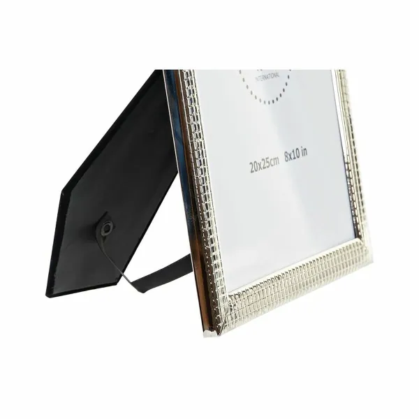 Foto rāmis DKD Home Decor Sudrabains Metāls Shabby Chic 22 x 2 x 27 cm