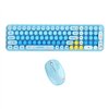 MOFII Wireless Keyboard+Mouse 2.4G Baby Bear Blue