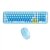 MOFII Wireless Keyboard+Mouse 2.4G Baby Bear Blue