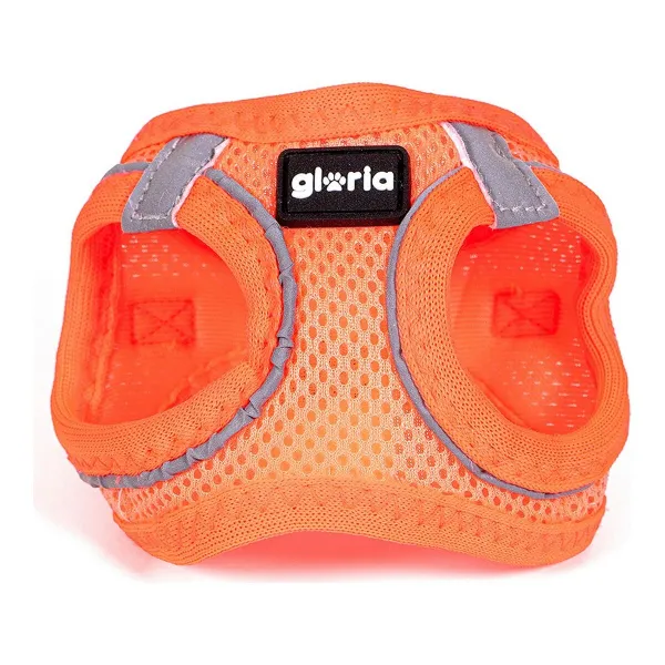 Упряжь для собак Gloria Air Mesh Trek Star Регулируемый Оранжевый L (33,4-35 cm)