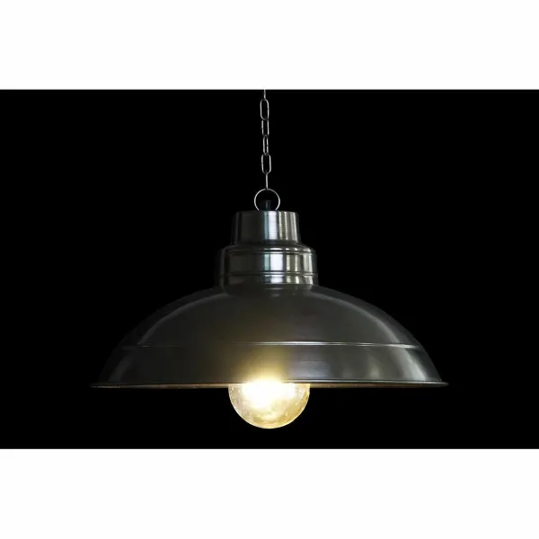griestu gaismas DKD Home Decor 54 x 54 x 30 cm Sudrabains Dzelzs 50 W
