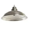 griestu gaismas DKD Home Decor 54 x 54 x 30 cm Sudrabains Dzelzs 50 W