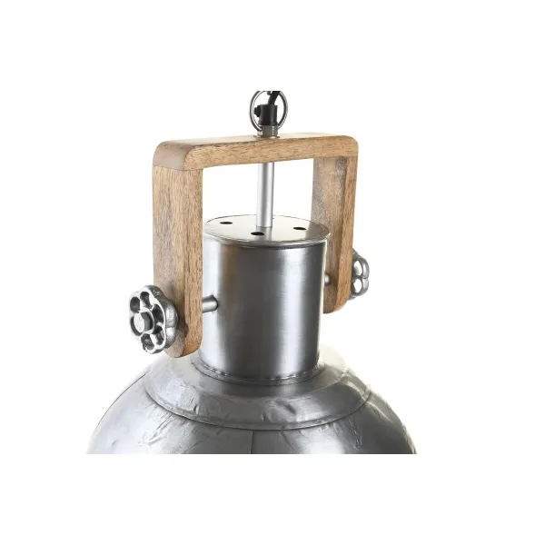 Kattolamppu DKD Home Decor Hopeinen Ruskea Hopea 50 W (31 x 31 x 44 cm)