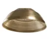 Kattolamppu DKD Home Decor Ruskea Kullattu Rauta Mangopuu 50 W 43 x 43 x 31 cm
