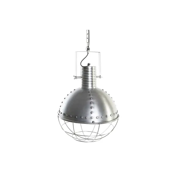 Потолочный светильник DKD Home Decor Серебристый Железо 50 W 43 x 43 x 66 cm