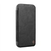 Nillkin Qin Prop Leather iPhone 16 Case (black)