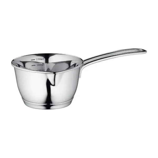 Küchenprofi - Stainless Steel Saucepan 0.25 l with Measuring Scale and Spout, Diameter 10 cm