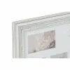 Foto rāmis DKD Home Decor Luxury 46,5 x 2 x 40 cm Stikls Sudrabains Bronza polistirols Tradicionāls (2 gb.)