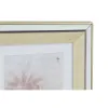 Kuvakehys DKD Home Decor Kullattu Hopeinen Alumiini Kristalli polystyreeni Perinteinen 47 x 2 x 40 cm (2 osaa)