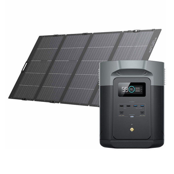 Bundle EcoFlow Delta 2 Max + PV panel 400W (folding)