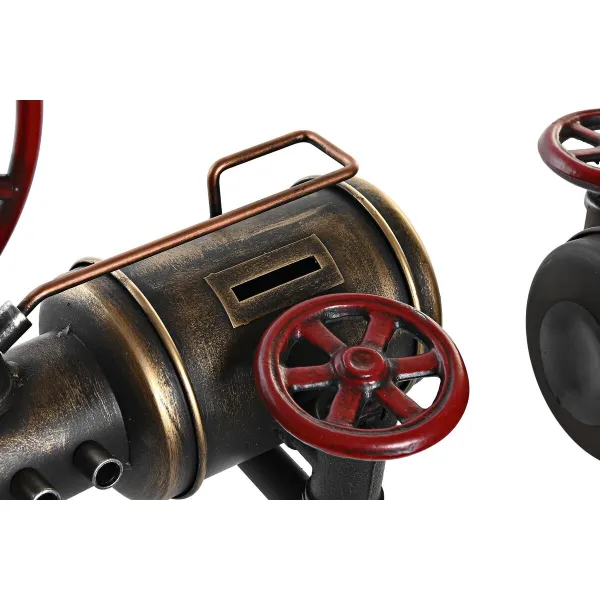 Настольные часы DKD Home Decor Позолоченный Серебристый Vintage (2 штук)