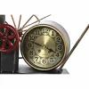 Настольные часы DKD Home Decor Позолоченный Серебристый Vintage (2 штук)