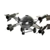 Настольные часы DKD Home Decor Позолоченный Серебристый Космический корабль Loft (2 штук)
