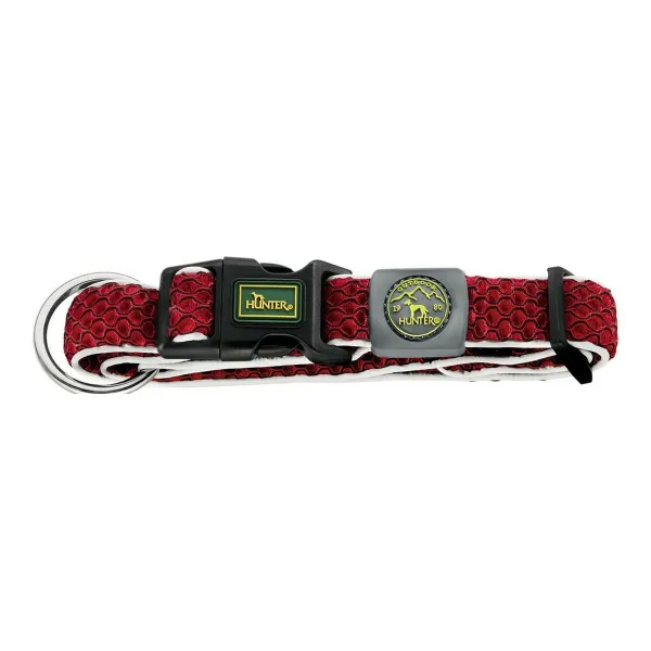 Собачий ошейник Hunter Plus нить Красный XL
