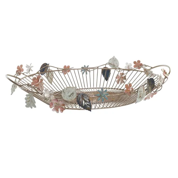 Puošmena DKD Home Decor Spalvotas Metalinis 56 x 36 x 12,7 cm