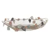 Pöytäkoriste DKD Home Decor Monivärinen Metalli 56 x 36 x 12,7 cm