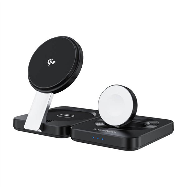 Foldable 3-in-1 magnetic charger Choetech Qi2