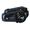 Fodsports FX8 Air motorcycle intercom two-pack (black)