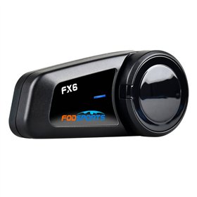 Fodsports FX6 motorcycle intercom (black)