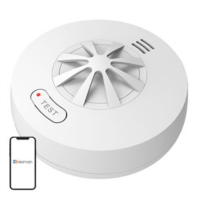 Heiman HM-5HW Interlinked Wireless Heat Sensor Alarm
