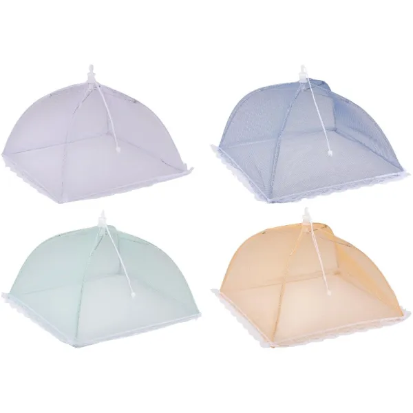 Alpina - Picnic cover / mosquito net for food 35x35x22 cm (purple)
