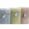 Svece DKD Home Decor Zils Brūns Zaļš 14,5 x 14,5 x 20 cm Vaniļa Vasks (3 gb.)