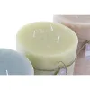 Вуаль DKD Home Decor Синий Коричневый Зеленый 14,5 x 14,5 x 20 cm Ваниль воск (3 штук)