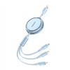 Foneng X113 3-in-1 Cable 1.1M Blue