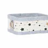 Универсальная корзина DKD Home Decor Бамбук Звезды 36 x 36 x 50 cm
