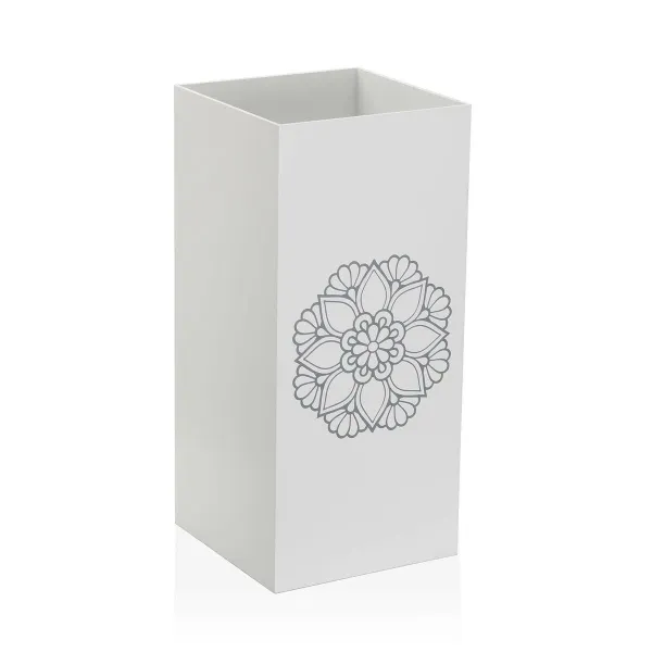 Sateenvarjoteline Versa Mandala Valkoinen Puu MDF (22 x 48 x 22 cm)