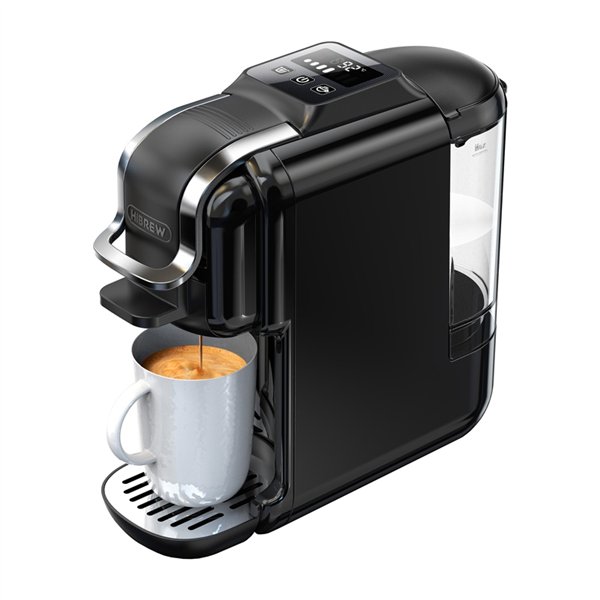 HiBrew H2C-black capsule coffee maker
