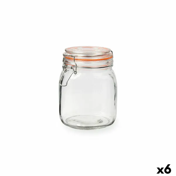 Lasikannu Quid New Canette Läpinäkyvä Lasi (1L) (Pack 6x)