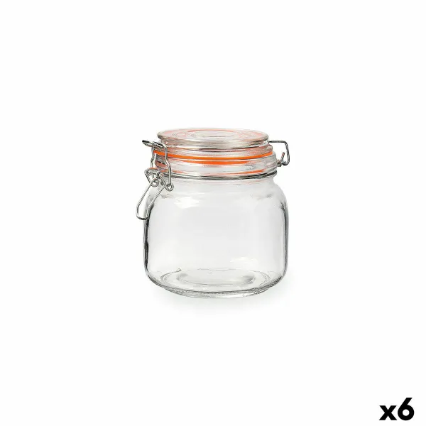 Lasikannu Quid New Canette Läpinäkyvä Lasi (0,7L) (Pack 6x)