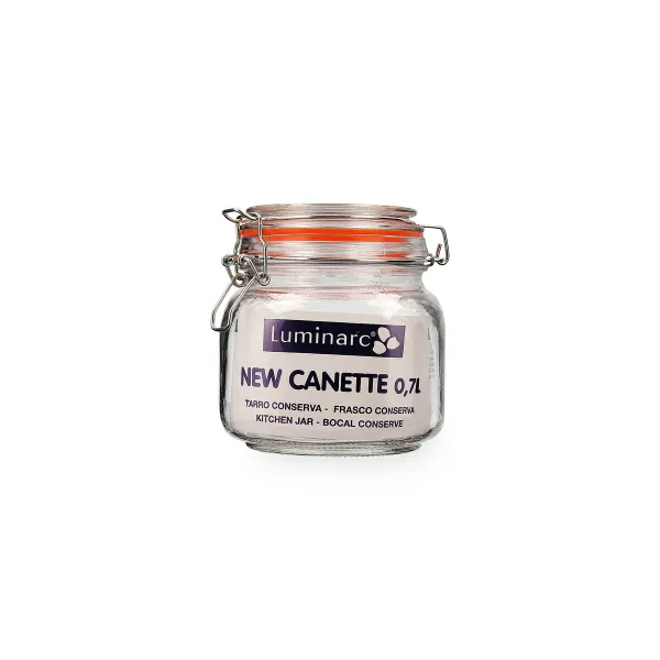 Lasikannu Quid New Canette Läpinäkyvä Lasi (0,7L) (Pack 6x)