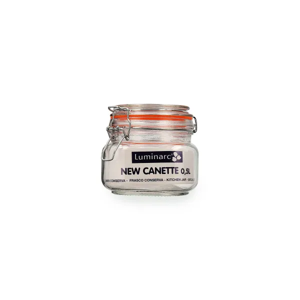 Stikla Burka Quid New Canette Caurspīdīgs Stikls (0,5L) (Pack 6x)