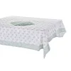 Stalo skalbinių rinkinys DKD Home Decor Gėlės Žalia 150 x 150 x 0,5 cm