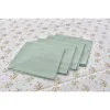 Stalo skalbinių rinkinys DKD Home Decor Gėlės Žalia 150 x 150 x 0,5 cm