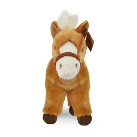 Rappa - Plush Realistic Brown Horse 30 cm Eco-Friendly