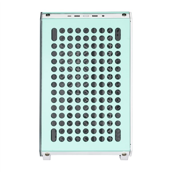 Cooler Master Qube 500 Flatpack Macaron computer case (green)