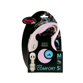 Suņa pavadas Flexi New Comfort Rozā XS