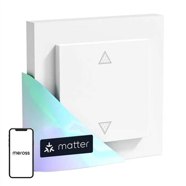 Meross MRS105MA-EU WiFi Smart Roller Shutter Switch (Matter)