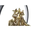 Lighting decoration DKD Home Decor Love Resin Rabbit love 30 x 11 x 31,5 cm