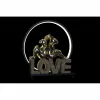 Koristevalot DKD Home Decor Love Hartsi Kani love 30 x 11 x 31,5 cm
