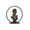 Светящееся украшение DKD Home Decor Смола Африканка (35,5 x 11 x 36 cm)